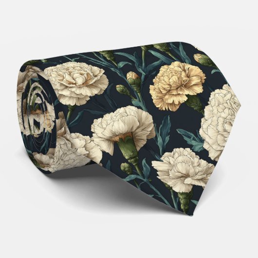 Elegant Gifts For Guys Carnation Stropdas (Opgerold)