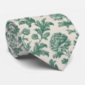 Elegant Gifts For Him Peonies Floral Stropdas (Opgerold)