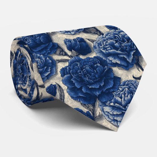 Elegant Gifts For Husband Carnation Stropdas (Opgerold)