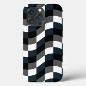 Elegant Gingham Contemporary Case-Mate iPhone Case (Achterkant)