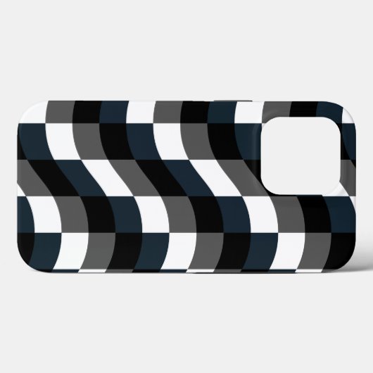 Elegant Gingham Contemporary Case-Mate iPhone Case (Achterkant (horizontaal))