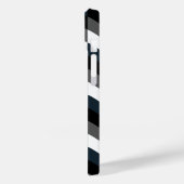 Elegant Gingham Contemporary Case-Mate iPhone Case (Achterkant / Links)