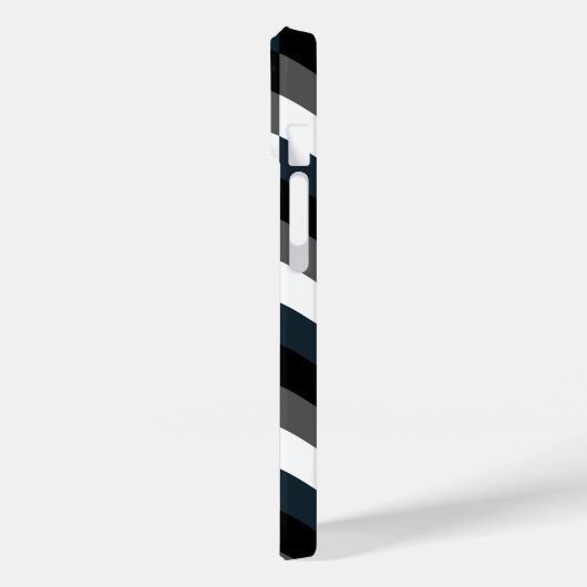 Elegant Gingham Contemporary Case-Mate iPhone Case (Achterkant / Links)