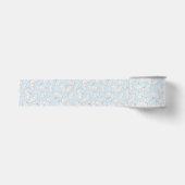 Elegant ginkgo-bladeren met aangepaste achtergrond grosgrain lint (Voorkant)
