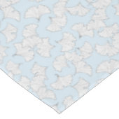 Elegant ginkgo-bladeren met aangepaste achtergrond tafelkleed (Gekanteld)