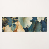 Elegant Ginko bloemontwerp Yogamat (Achterkant (horizontaal))