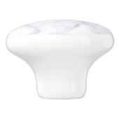 elegant girale roos goud glitter witte marmer roze keramische knop (Zijkant)