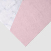 Elegant girale roos goud glitter witte marmer roze tissuepapier (Detail)