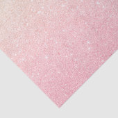 Elegant  girale roos goudglitter tissuepapier (Detail)