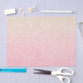 Elegant  girale roos goudglitter tissuepapier (Craft)