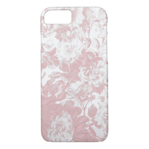 Elegant girale trendy roze koraal witte flesje 	iPhone 8/7 hoesje