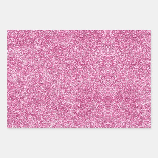 Elegant girale turquoise iridescent glitter regenb inpakpapier vel (Voorkant 3)