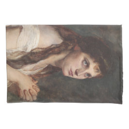 Elegant Girl met vouwen handen ( kunst) Kussensloop