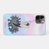 Elegant Girly Ballerina Holographic Case-Mate iPhone Case (Achterkant (horizontaal))