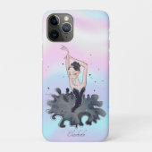 Elegant Girly Ballerina Holographic Case-Mate iPhone Case (Achterkant)