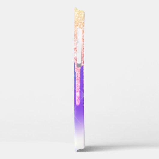 Elegant Girly Chic Tiara Cool Glitter Drivers Case-Mate iPhone Case (Achterkant / Links)