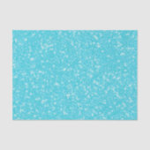 Elegant Girly Glitter Blauwgroen Patroonontwerp Tissuepapier (Voorkant)