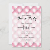 Elegant Girly Pink Bunco Kaart (Voorkant)