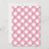 Elegant Girly Pink Bunco Kaart (Achterkant)