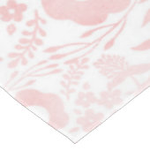 Elegant Girly Roos Gold Flowers Shapes Pattern Tafelkleed (Gekanteld)