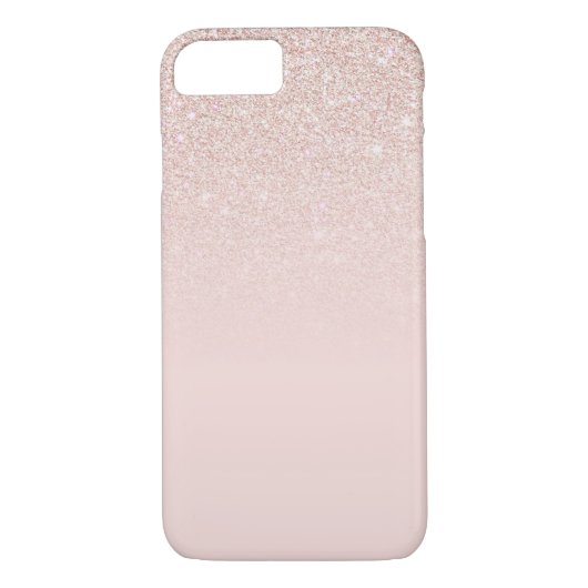 Elegant Girly Roos Gold Pink Case-Mate iPhone Case (Achterkant)