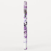 Elegant Girly Violet Lila Purple Flowers Case-Mate iPhone Case (Achterkant/rechts)