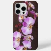 Elegant Girly Violet White Orchid Flowers Case-Mate iPhone Case (Achterkant)