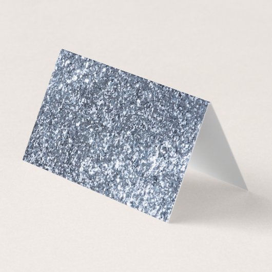 Elegant, Gitter Stripe - Hartelijk dank - Kaart Visitekaartje (Achterkant)