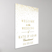 Elegant Glam Confetti Real Folie Weddenschap Folie Afdrukken (Laagn)