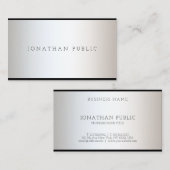 Elegant Glam Design Modern Professional Luxe Visitekaartje (Voorkant / Achterkant)