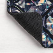 Elegant glam geometrisch patroon muismat (Hoek)