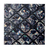 Elegant glam geometrisch patroon tegeltje (Voorkant)