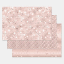 Elegant Glam Girly Blush Pink and Silver