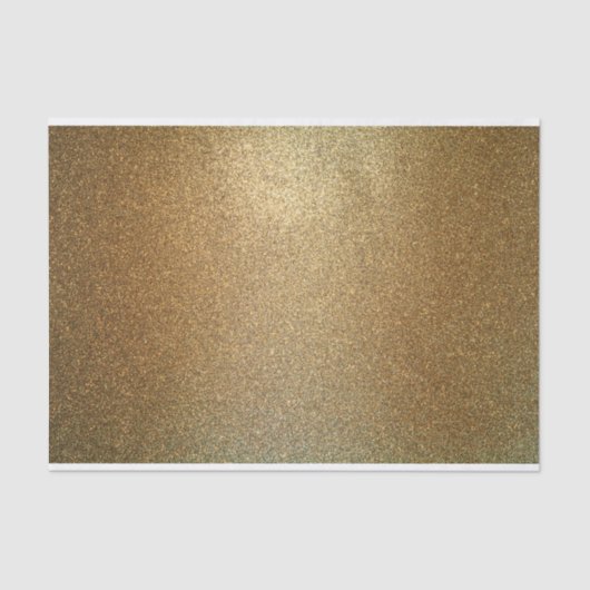 Elegant Glam Gold Glitter Tissuepapier (Voorkant)