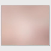 Elegant Glam Roos Gold Metallic look Modern Golden Cadeaupapier (Vlak)