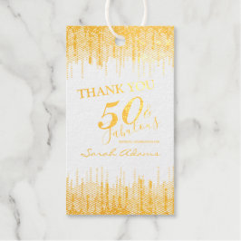 Elegant Glam Silver Gold 50 Fab Birth Real Cadeaulabels