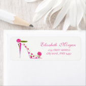 Elegant Glamoureus adres Label-Heels Etiket (Insitu)