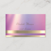 Elegant, glamoureus, Chic, Stripes, luchtig Visitekaartje (Voorkant)