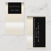Elegant Glamoureus Modern Chic Visitekaartje