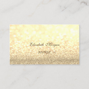 Elegant Glamoureus Professional Glittery Visitekaartje