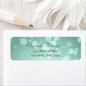 Elegant Glamoureuze Bokeh Adres Elegant Etiket (Insitu)