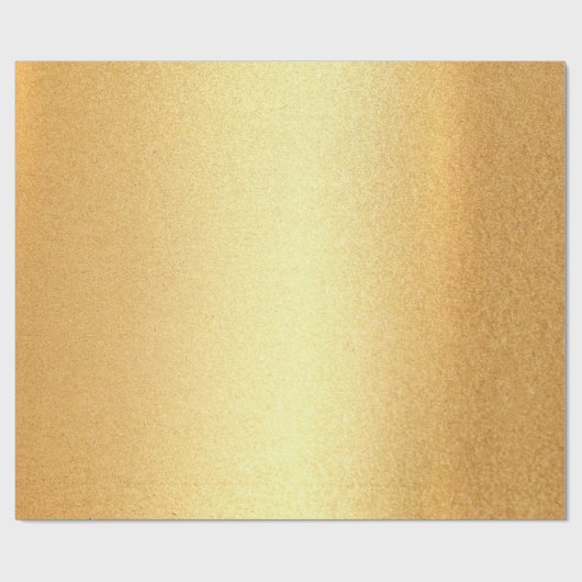 Elegant Glamoureuze Gift Supplies Gold Kijk glanze Cadeaupapier (Vlak)