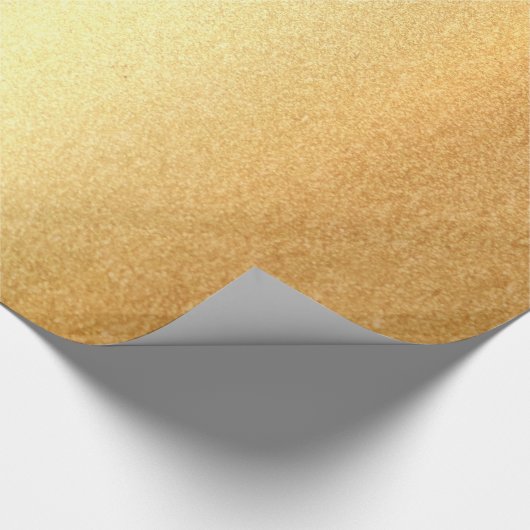Elegant Glamoureuze Gift Supplies Gold Kijk glanze Cadeaupapier (Hoek)