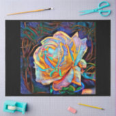 Elegant glanzend uniek Roos Art Dream Tissuepapier (Craft)