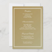 Elegant Glas in lood Christelijke bruiloft Kaart (Achterkant)