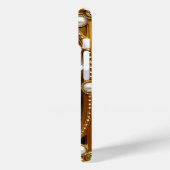 Elegant Glas in lood Daisy artwork Case-Mate iPhone Case (Achterkant / Links)