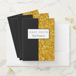 Elegant Glas in lood Gold