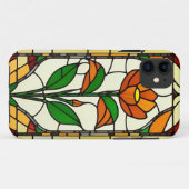 Elegant glas-in-lood-kunstwerk Case-Mate iPhone case (Achterkant (horizontaal))