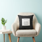 Elegant Glas in lood leder Kussen (Stoel)