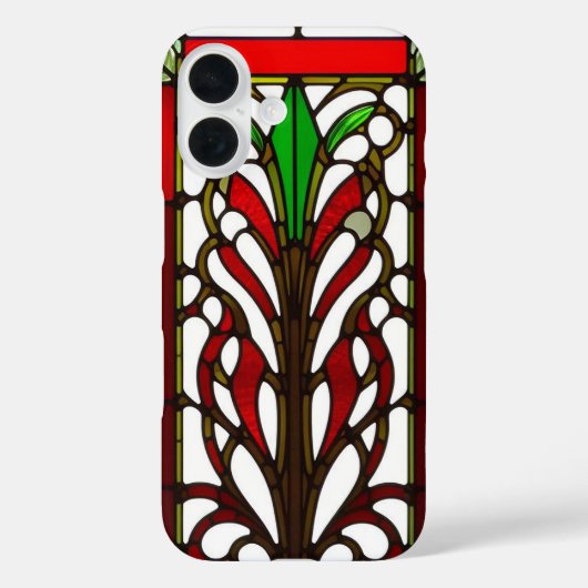 Elegant Glas-in-lood Paneel Case-Mate iPhone Case (Achterkant)